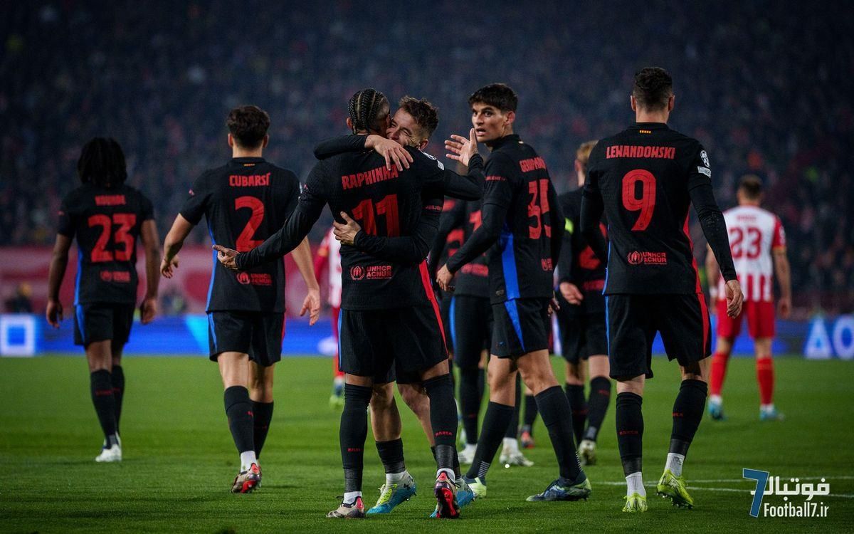 مسیر بارسلونا تا فینال لیگ قهرمانان اروپا ۲۰۲۴-۲۵ 