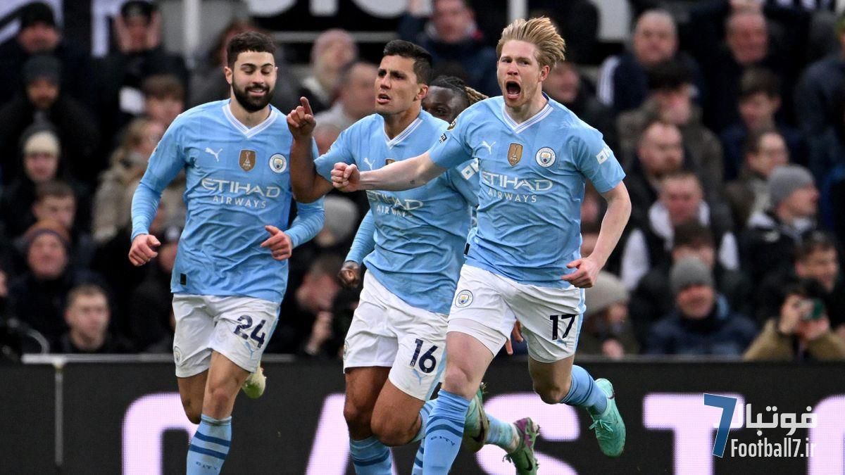 تحلیل و بررسی دیدار جذاب و هیجان انگیز منچسترسیتی ۳-۲ نیوکاسل؛ کوین موهبتی الهی برای پپ