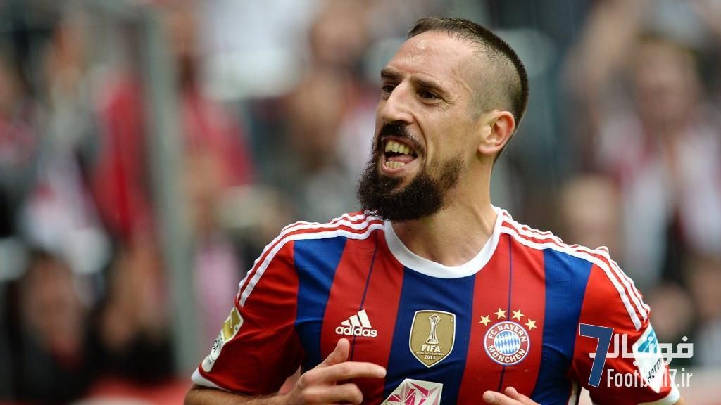 فرانک ریبری ۴۱ساله شد؛ مروری بر سوابق ورزشی و زندگینامه صورت زخمی دنیای فوتبال 