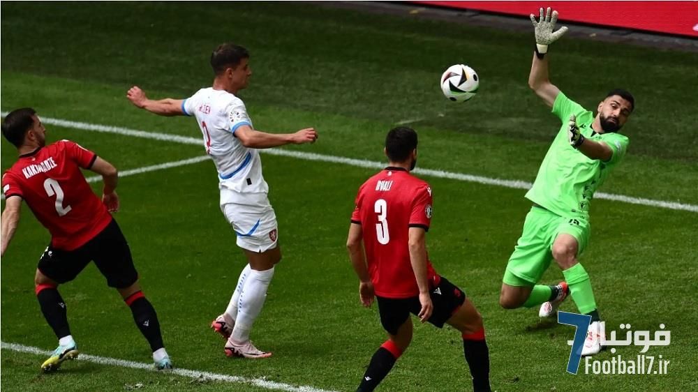 نکته آماری؛ عملکرد بی‌نظیر ممرداشویلی دروازه‌بان گرجستان مقابل جمهوری چک