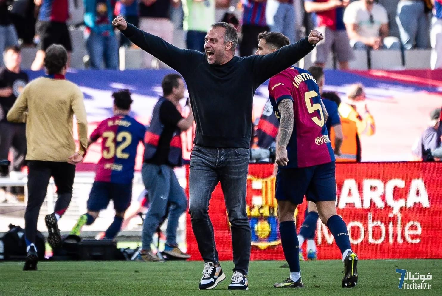 هانسی فلیک: فصل بعد بارسلونا باید برای قهرمانی بیشتر زحمت بکشد