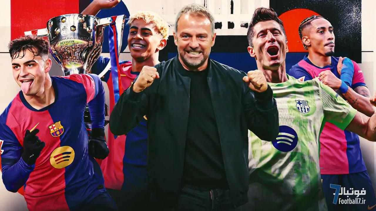 داستان یک سه‌گانه داخلی: بارسلونای هانسی فلیک چگونه قهرمان لالیگا و جام‌های داخلی شد؟