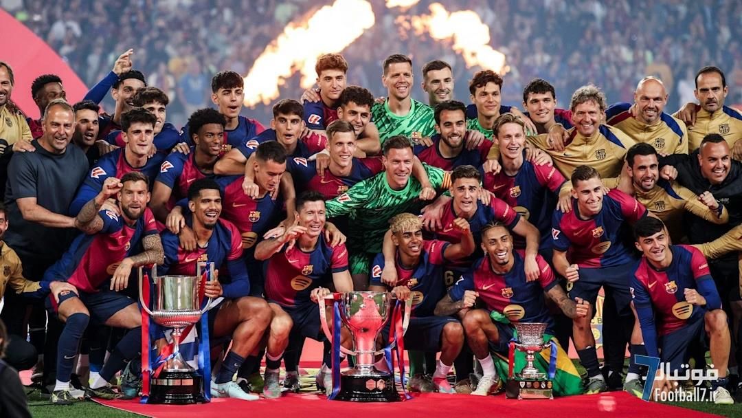 قهرمانی بارسلونا در لالیگا ۲۵-۲۰۲۴ | نگاهی آماری به یک فصل تاریخی