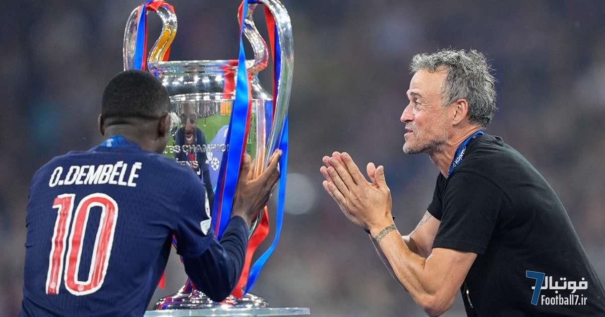 لوئیس انریکه: دمبله شایسته توپ طلاست