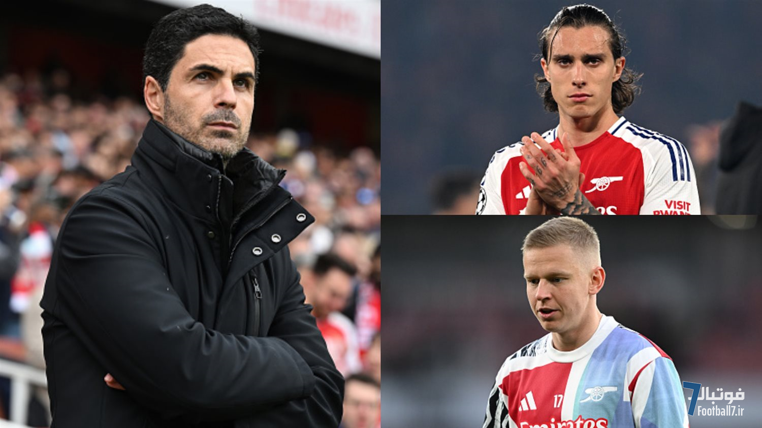 تصمیم قاطع میکل آرتتا: ریکاردو کالافیوری در آرسنال می‌ماند، اولکساندر زینچنکو در آستانه خروج!