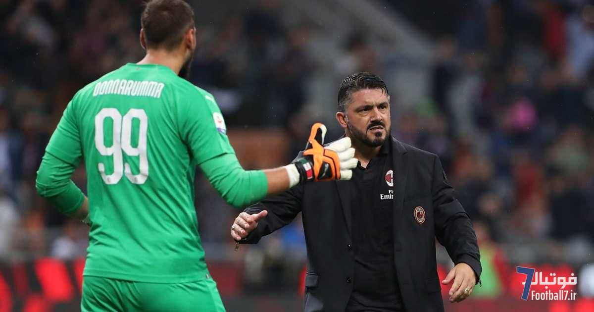 جان‌لوئیجی دوناروما از حضور گتوزو روی نیمکت ایتالیا حسابی خوشحال است!