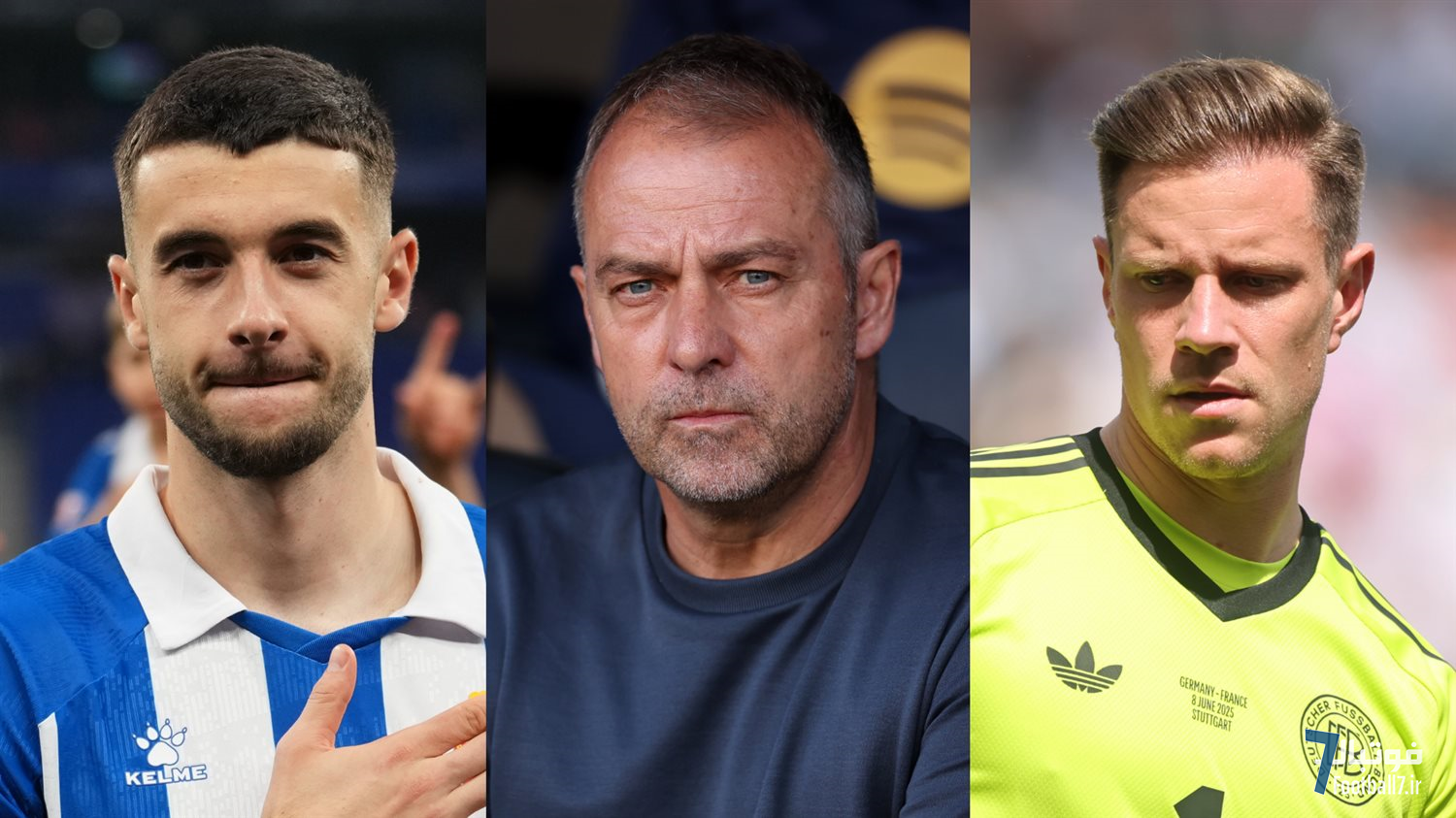 رقابت داغ در دروازه بارسلونا؛ هانسی فلیک کدام دروازه‌بان را انتخاب می‌کند: تر اشتگن یا خوان گارسیا؟