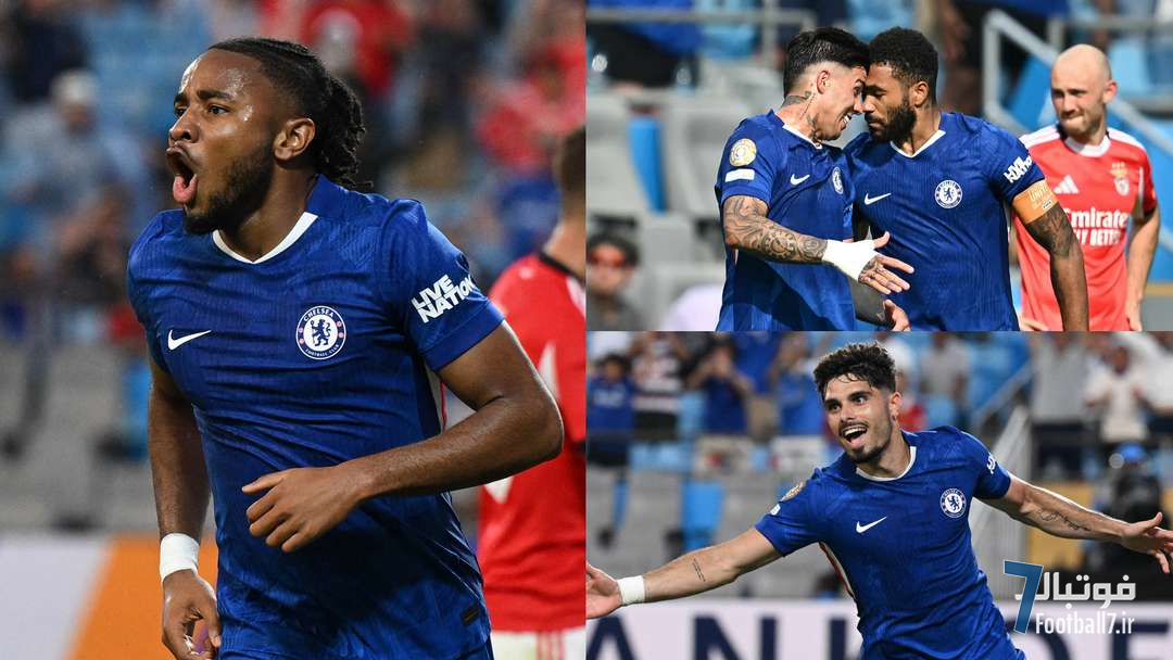 درخشش انکونکو و ریس جیمز: صعود چلسی در یک شب پرماجرا مقابل بنفیکا در جام باشگاه‌های جهان