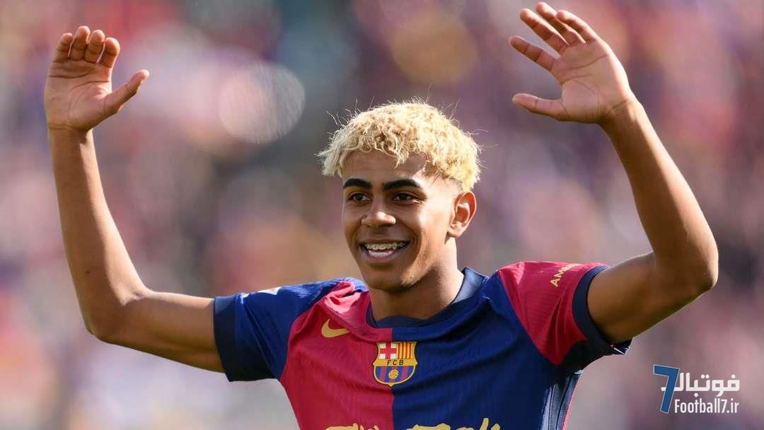 حمایت اسطوره بارسلونا از لامین یامال برای کسب بالون دور ۲۰۲۵: رقابت سخت با ستاره‌های پاری سن ژرمن