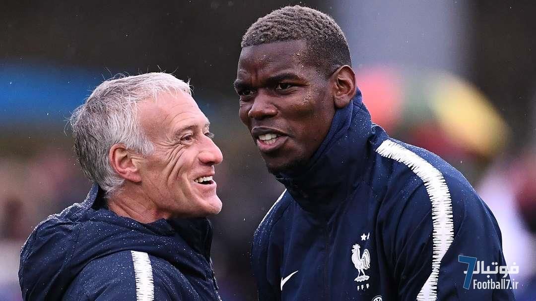 شوخی پل پوگبا با دیدیه دشان: آیا بازگشت به تیم ملی فرانسه ممکن است؟ (پیوستن به موناکو)