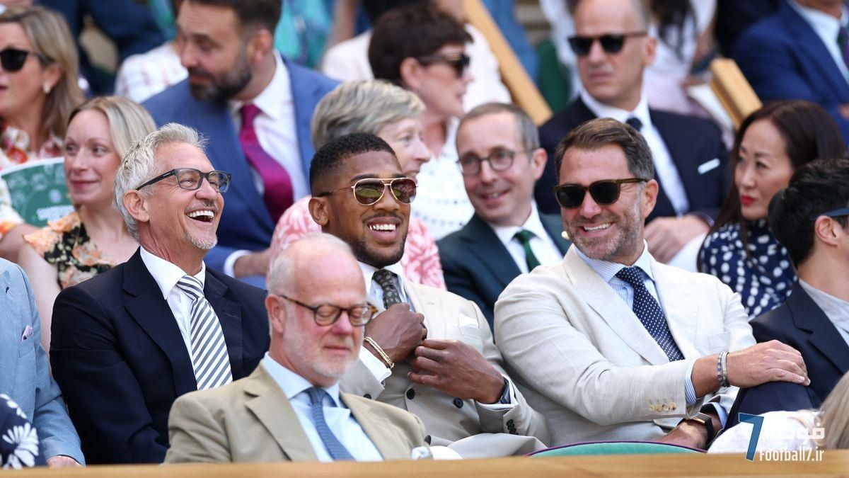 گری لینکر: نزدیک بود به آنتونی جاشوا در ویمبلدون ناسزا بگویم!