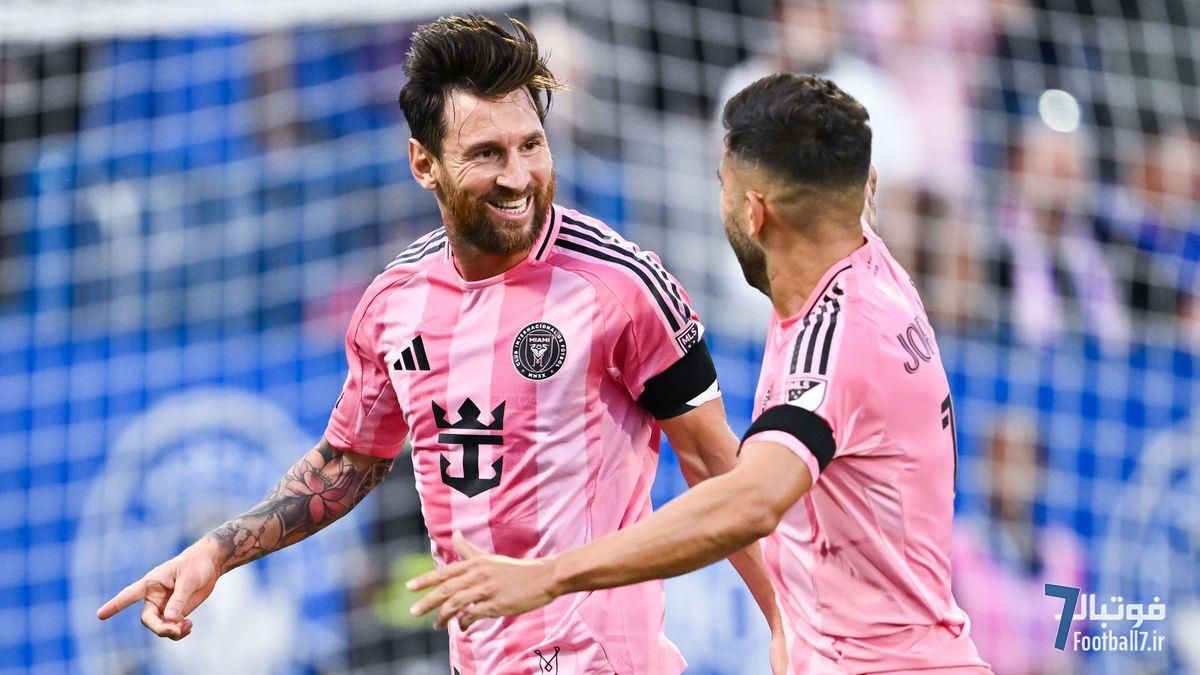 درخشش خیره‌کننده لیونل مسی: ستاره اینتر میامی برای سومین بار بهترین بازیکن هفته MLS شد