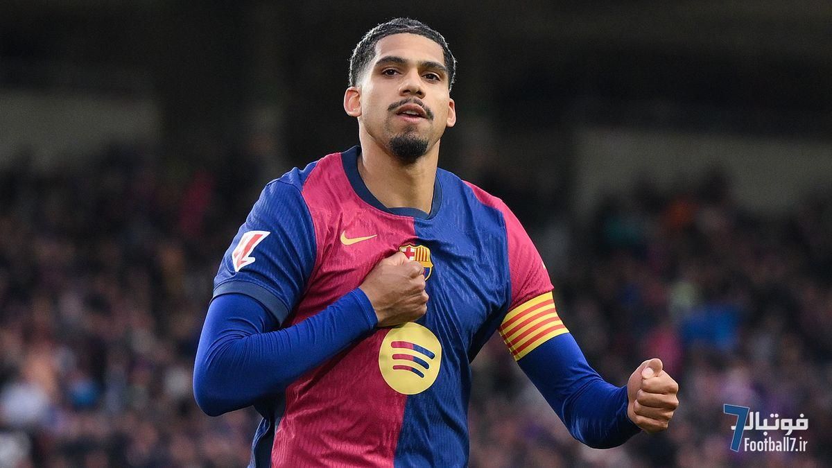 ماندن رونالد آرائوخو در بارسلونا قطعی شد؛ بند فسخ ۶۰ میلیون یورویی به پایان می‌رسد