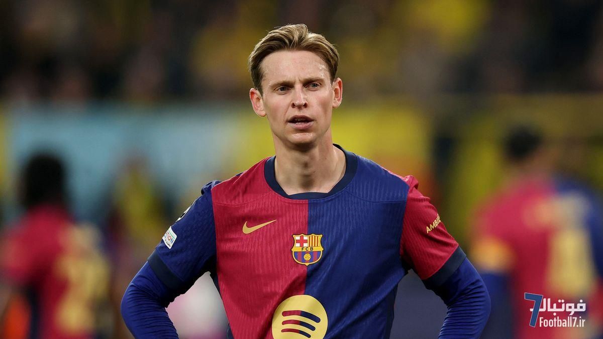 گره کور تمدید قرارداد فرنکی دی یونگ با بارسلونا؛ پای یک ایجنت در میان است!