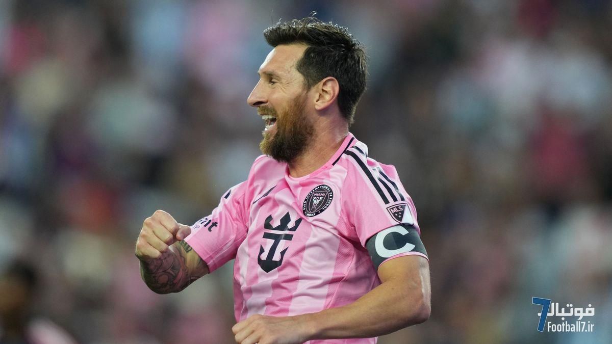 تاریخ‌سازی ادامه دارد: لیونل مسی اینتر میامی را به پیروزی مقتدرانه مقابل نیوانگلند رولوشن رساند