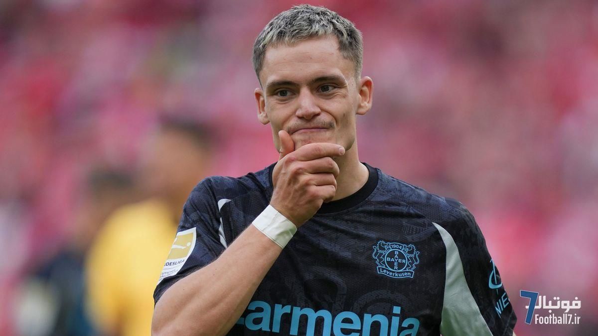 فلوریان ویرتز: خداحافظی احساسی ستاره بایر لورکوزن با هواداران و انتقال رکوردشکن به لیورپول