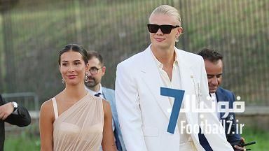 ارلینگ هالند در رم: تعطیلات عاشقانه ستاره منچسترسیتی پس از جام باشگاه‌های جهان