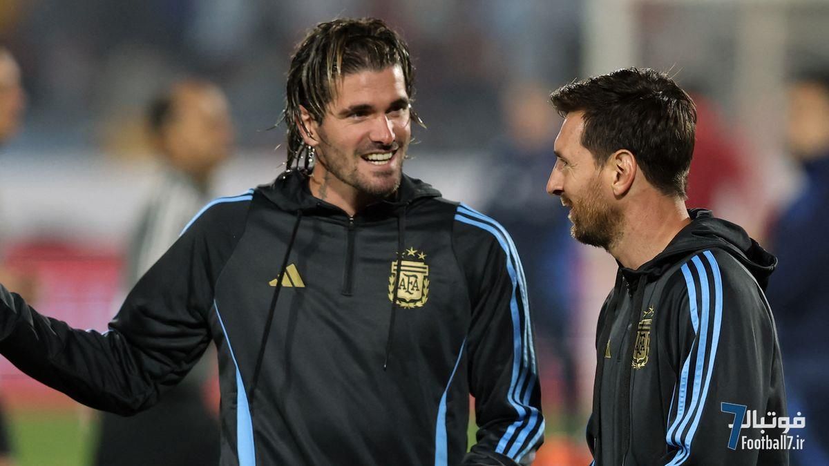 انتقال بزرگ: رودریگو دی‌پائول، بادیگارد لیونل مسی، در آستانه پیوستن به اینتر میامی!