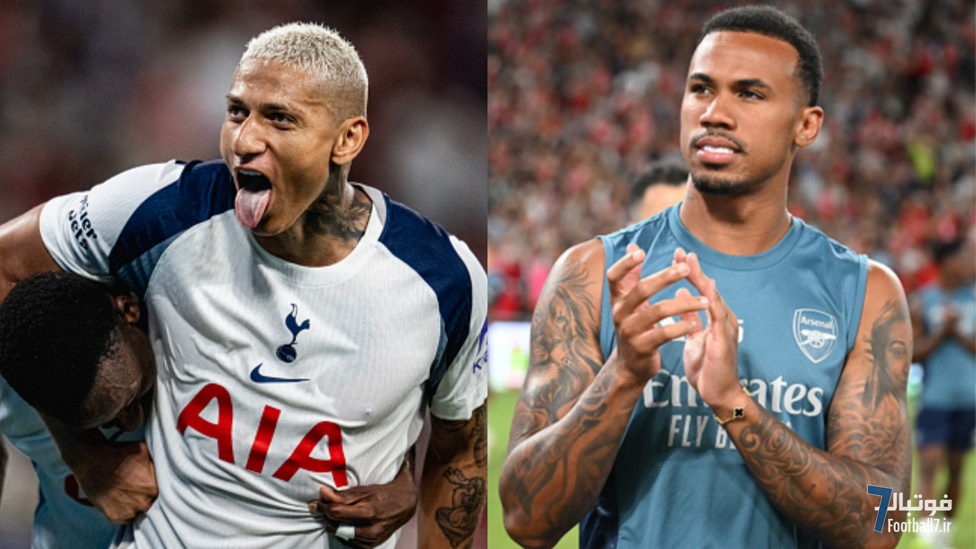 جنگ لفظی دربی شمال لندن: پاسخ دندان‌شکن گابریل به کنایه ریچارلیسون