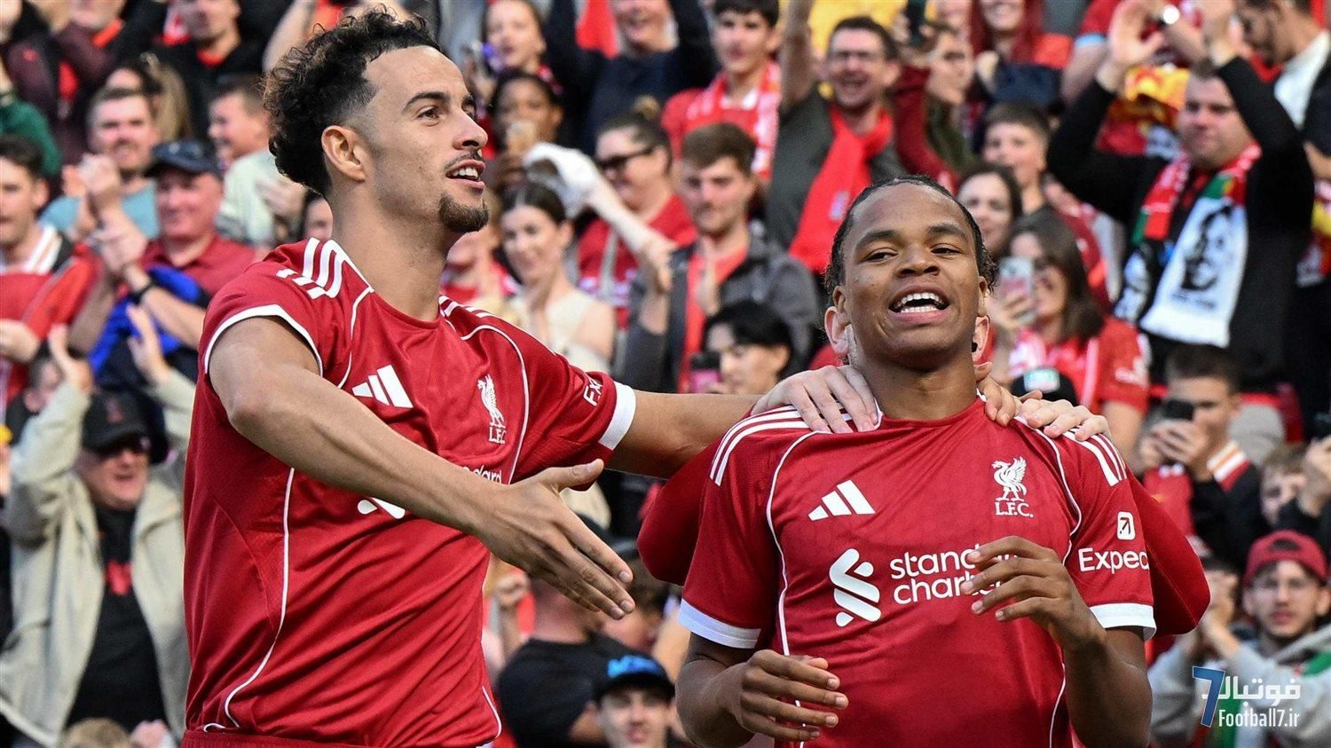 عملکرد درخشان ریو انگوما؛ لیورپول با شکست ۴-۱ اتلتیک بیلبائو پیش‌فصل را طوفانی آغاز کرد