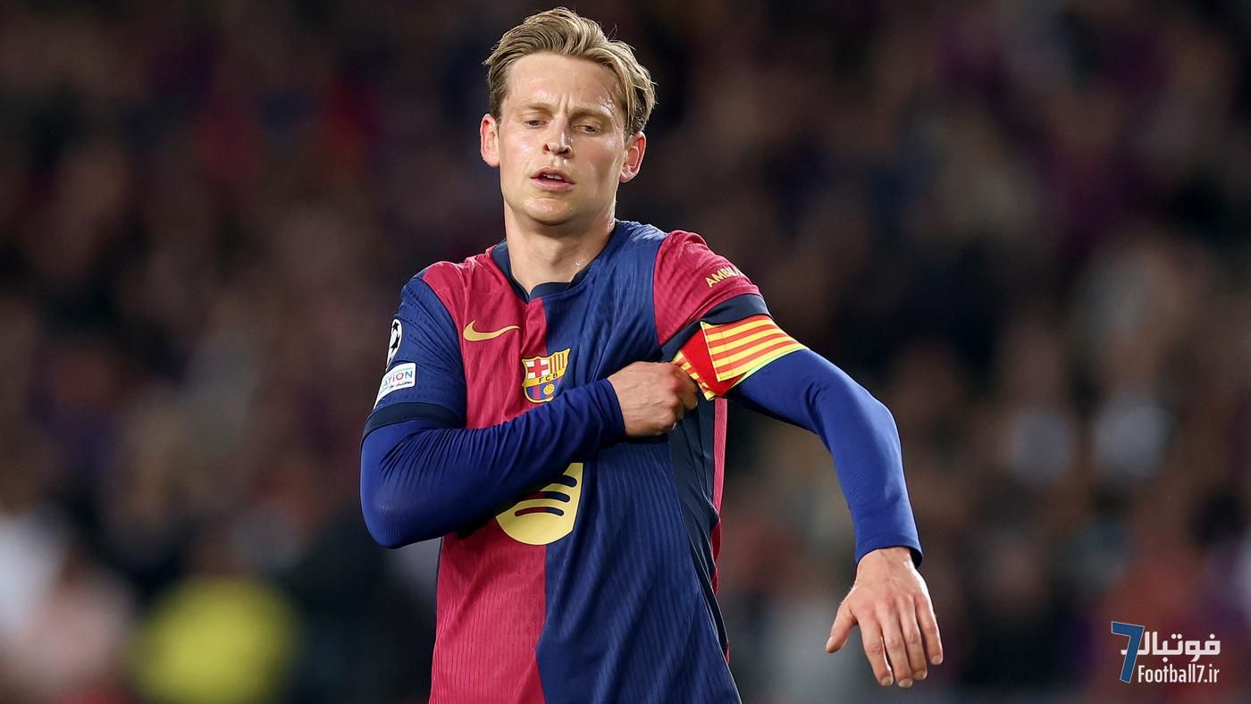 فرنکی دی یونگ در یک قدمی بازوبند: رقابت داغ با گاوی برای کاپیتانی بارسلونا