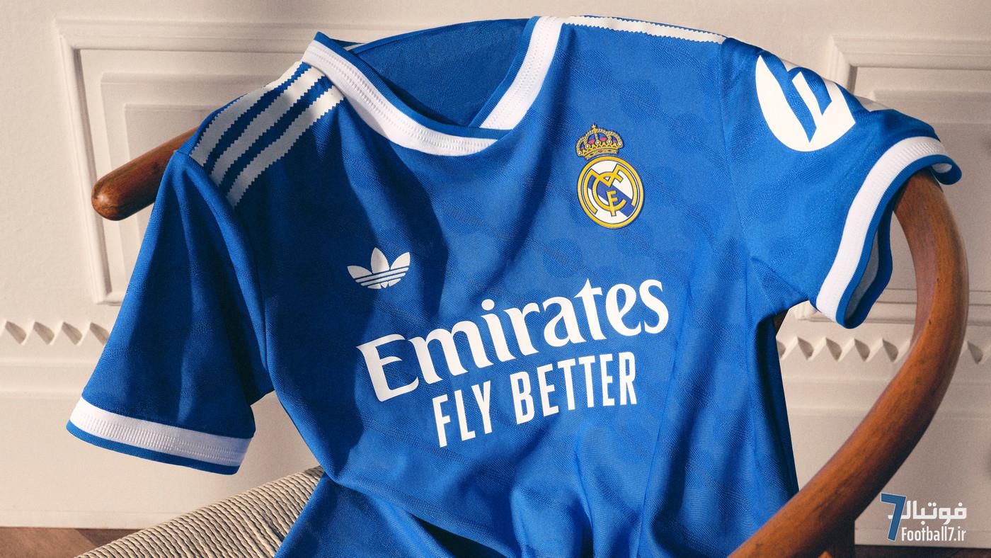 رونمایی از کیت سوم شگفت‌انگیز رئال مادرید ۲۰۲۵-۲۰۲۶: ادای احترام به جمله ماندگار «۹۰ دقیقه در برنابئو زمان زیادی است»