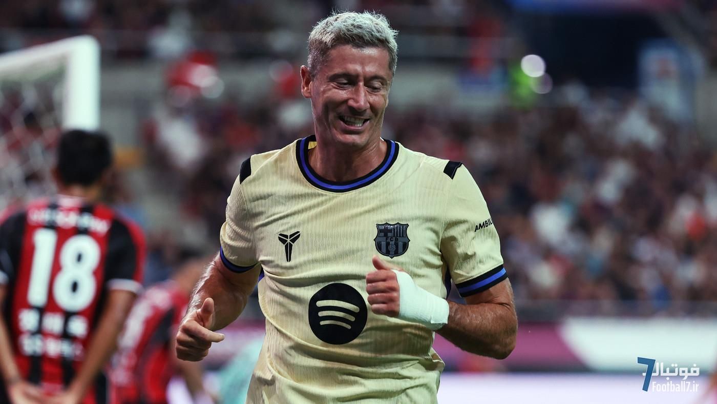 شرط بارسلونا برای تمدید قرارداد روبرت لواندوفسکی ۳۷ ساله: رد پیشنهاد لیگ عربستان و جاه‌طلبی برای ماندن