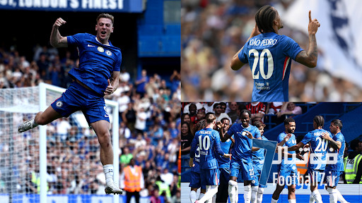 پیروزی پرگل چلسی مقابل میلان: دلاپ و ژوائو پدرو درخشان، مودریچ در اولین بازی ناکام