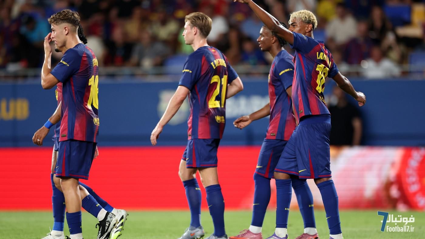 درخشش خیره‌کننده فرمین لوپز و لامین یامال؛ بارسلونا با اقتدار قهرمان جام خوان گامپر شد