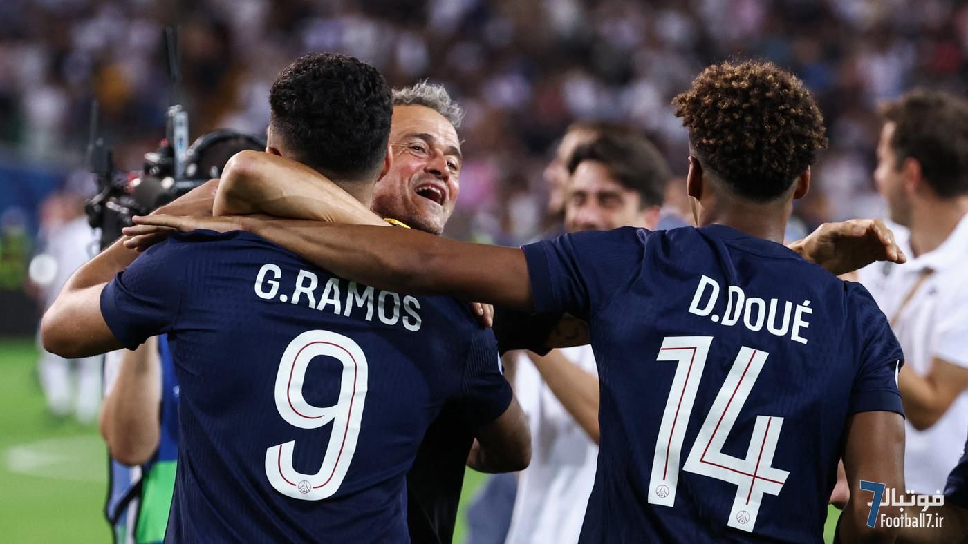 درخشش در سوپرجام اروپا و پایان شایعات؛ گنکالو راموس در پی‌اس‌جی ماندنی شد!