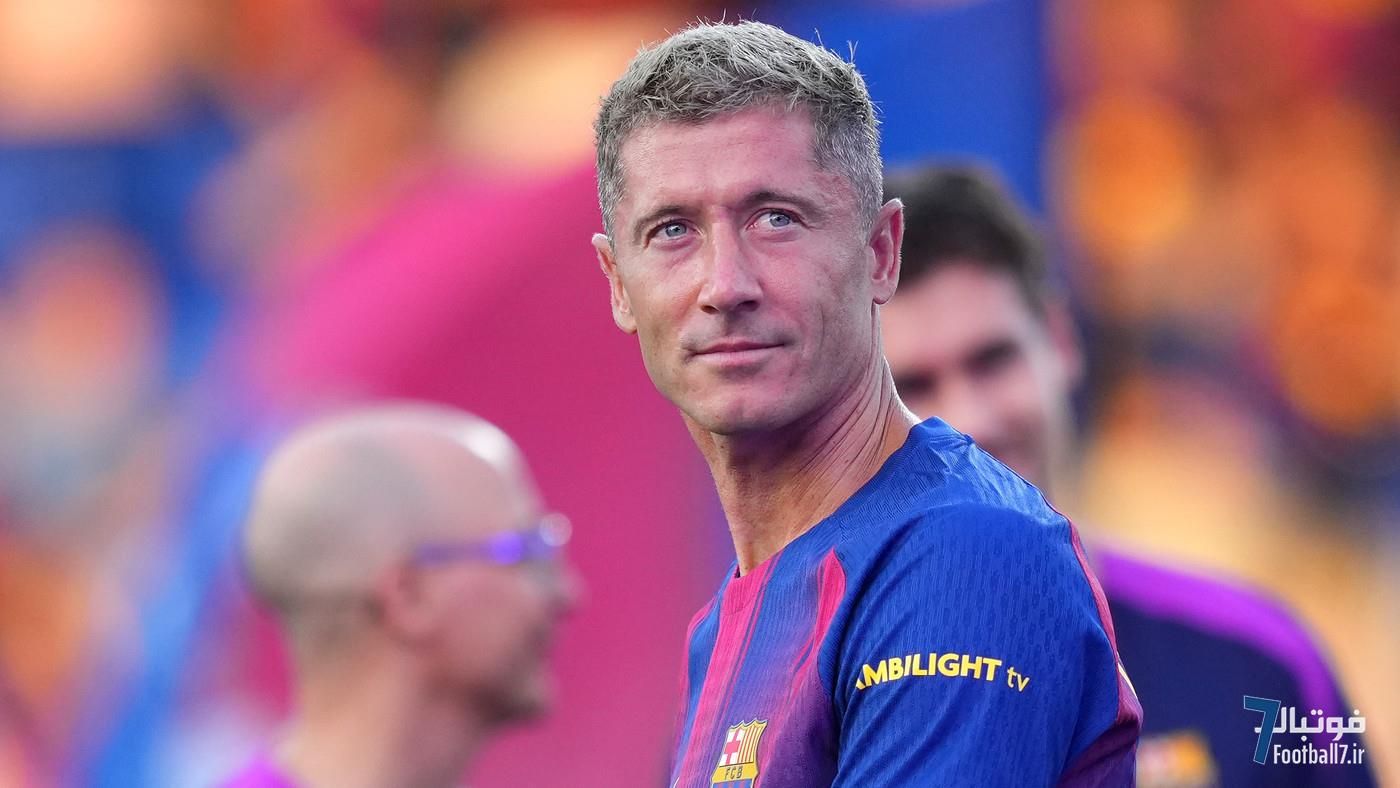 روبرت لواندوفسکی: رد پیشنهاد ۱۰۰ میلیون یورویی عربستان برای ماندن در بارسلونا!