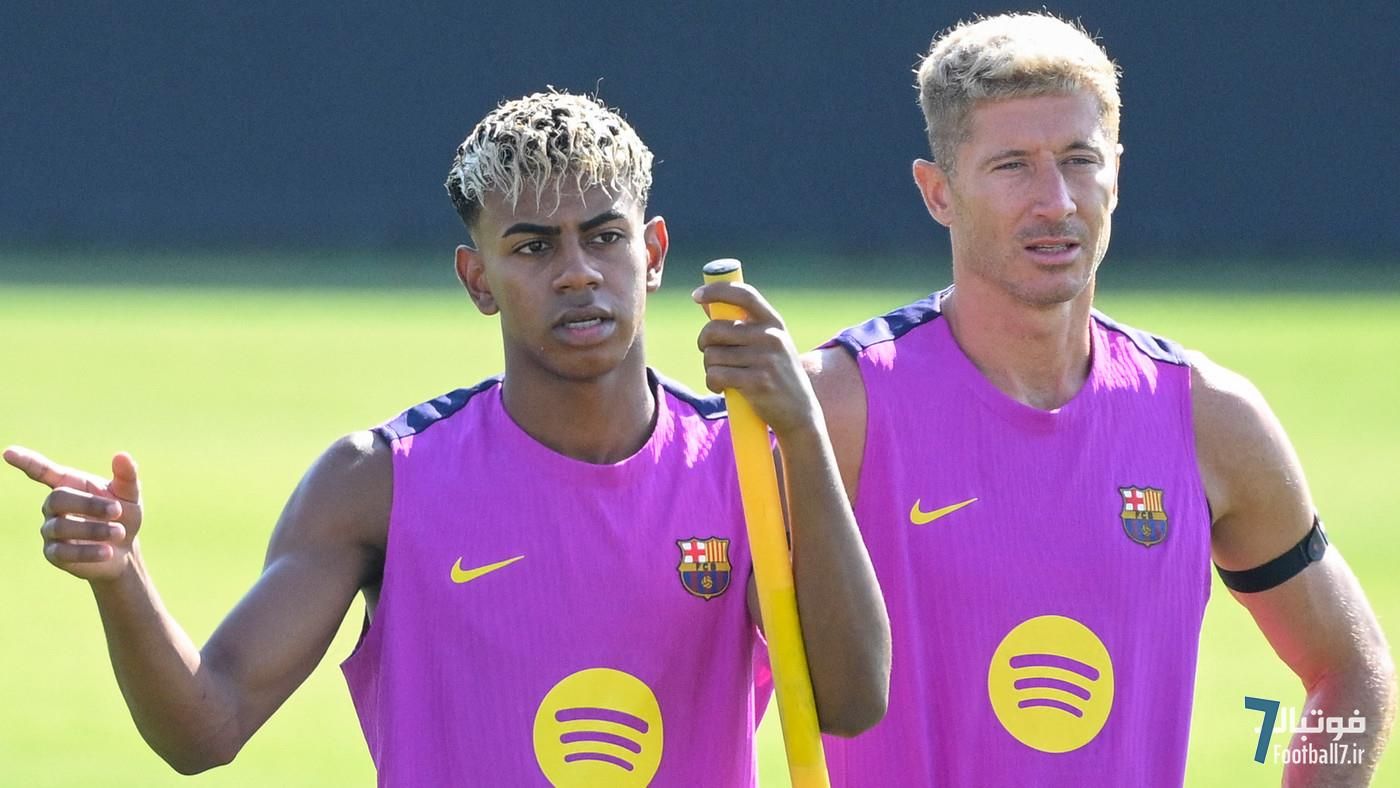 هشدار لواندوفسکی به لامین یامال: جنجال تولد و فشار شهرت در بارسلونا