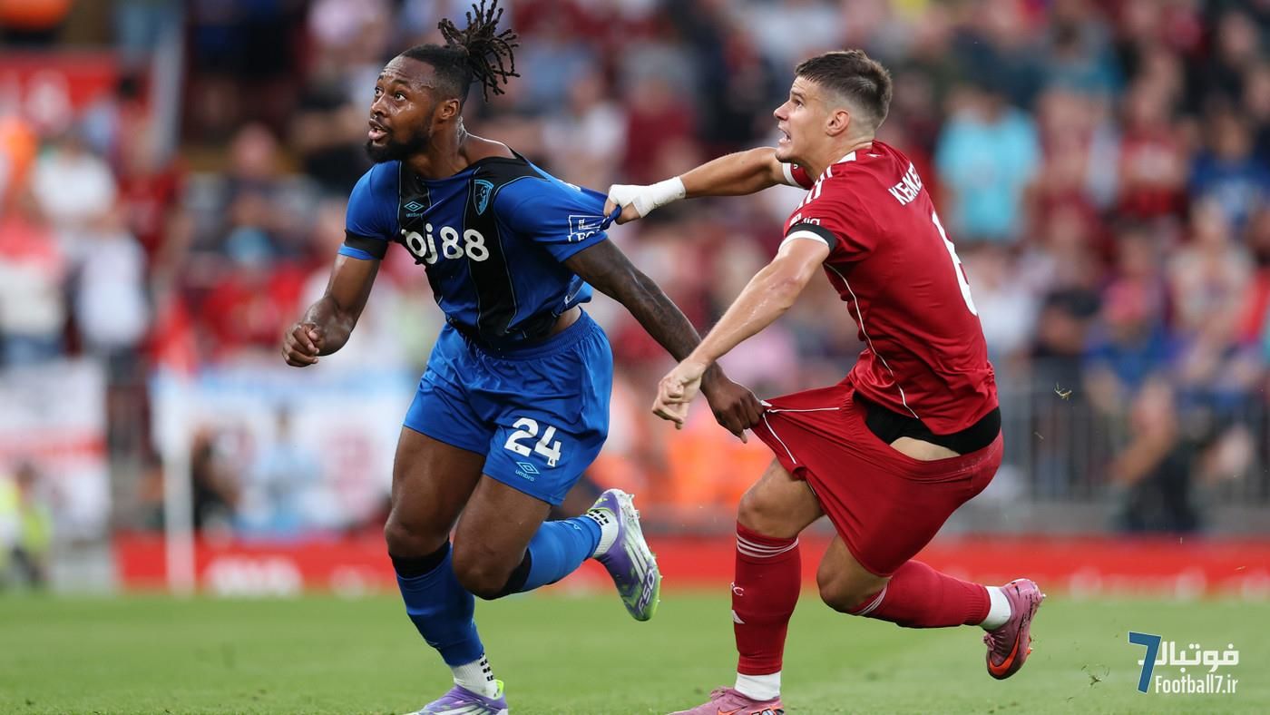 جنجال نژادپرستی در آنفیلد؛ بازی لیورپول و بورنموث به دلیل توهین به آنتوان سمنیو متوقف شد