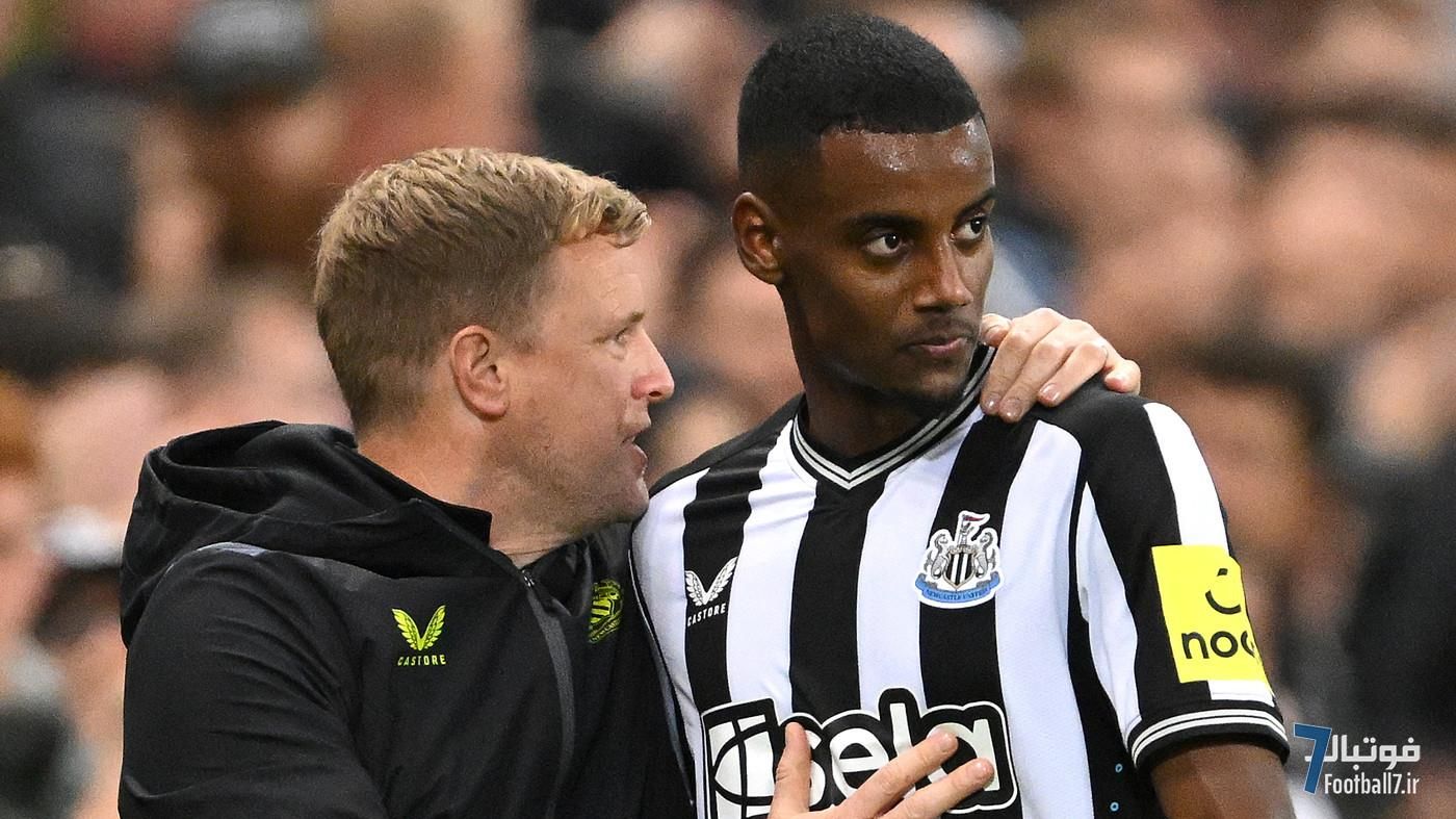 ادی هاو خواستار حل فوری وضعیت الکساندر ایساک شد؛ جدایی ستاره نیوکاسل و شعارهای هواداران!