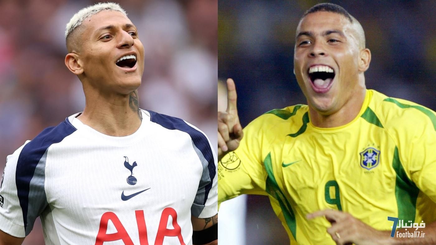 ریچارلیسون در قامت رونالدو نازاریو: قیچی برگردان بی‌نظیر ستاره تاتنهام مقابل برنلی!