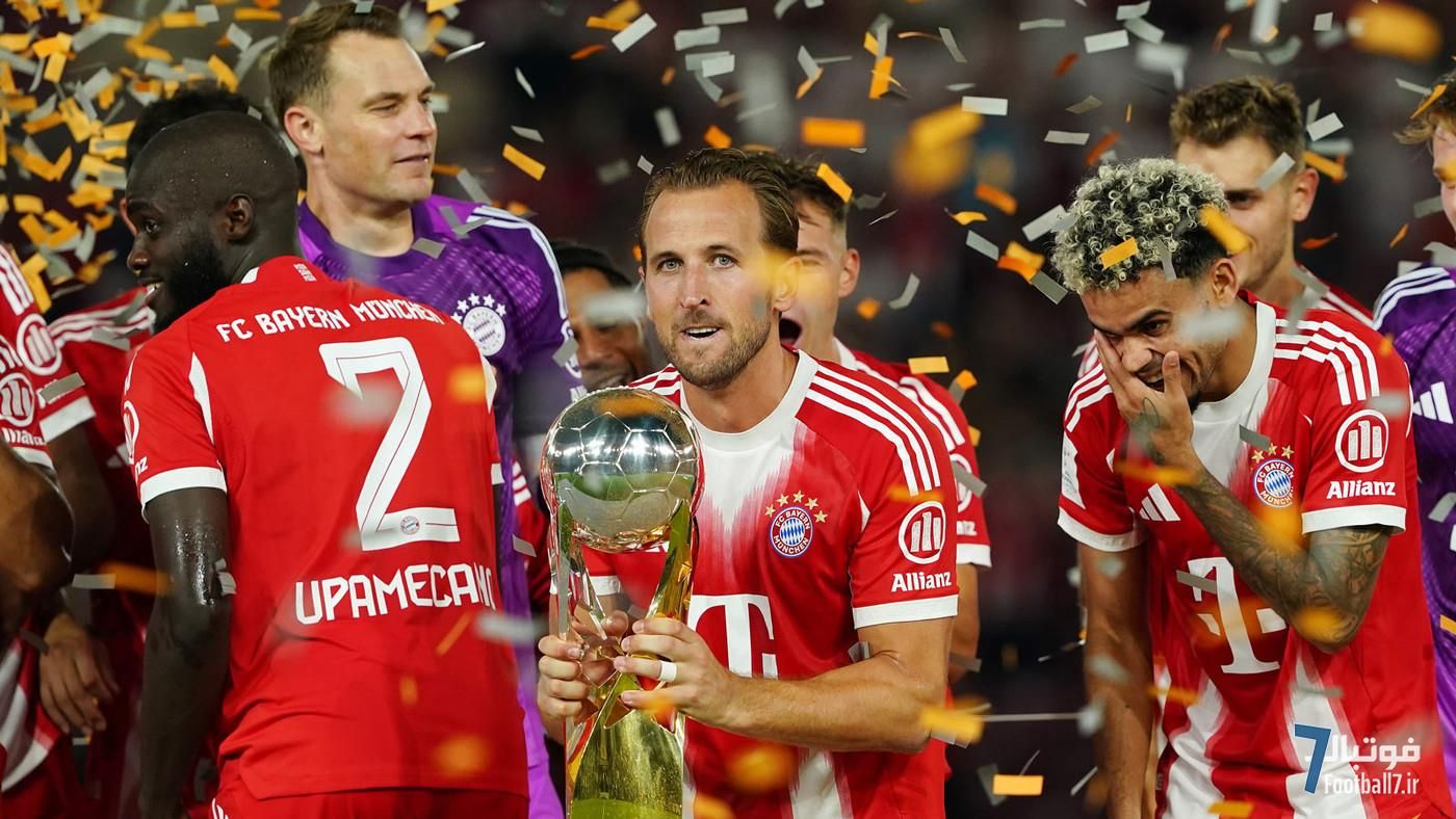 هری کین و بایرن مونیخ: قهرمانی در سوپرجام آلمان، دومین جام در ویترین ستاره انگلیسی