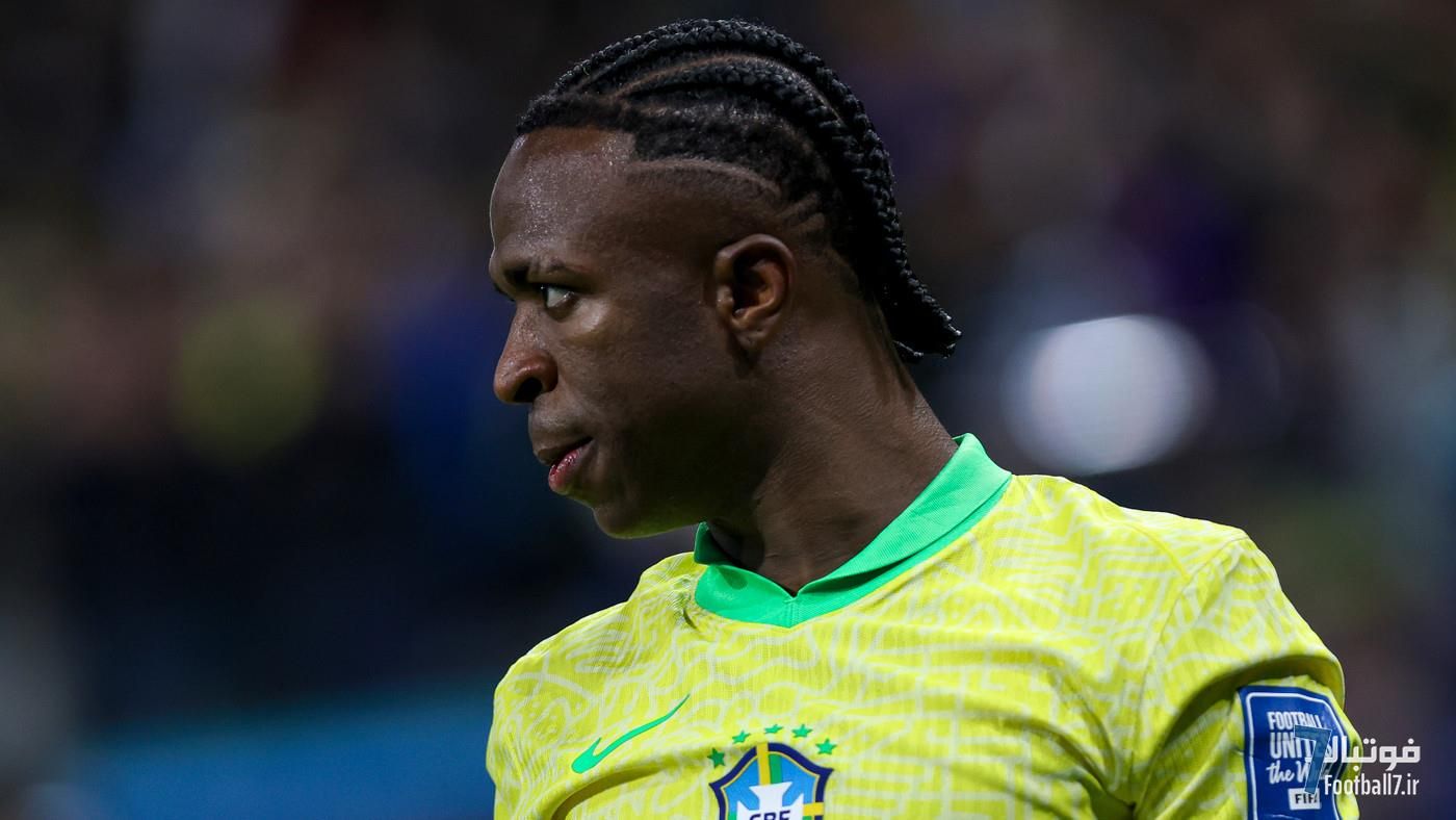 شوک بزرگ کارلو آنچلوتی به برزیل: وینیسیوس جونیور از لیست سلسائو برای انتخابی جام جهانی خط خورد!