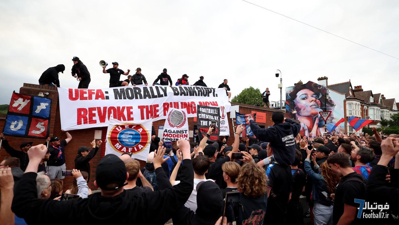 جنجال لیگ اروپا به لیگ برتر رسید؛ تدابیر امنیتی ویژه برای دیدار کریستال پالاس و ناتینگهام فارست