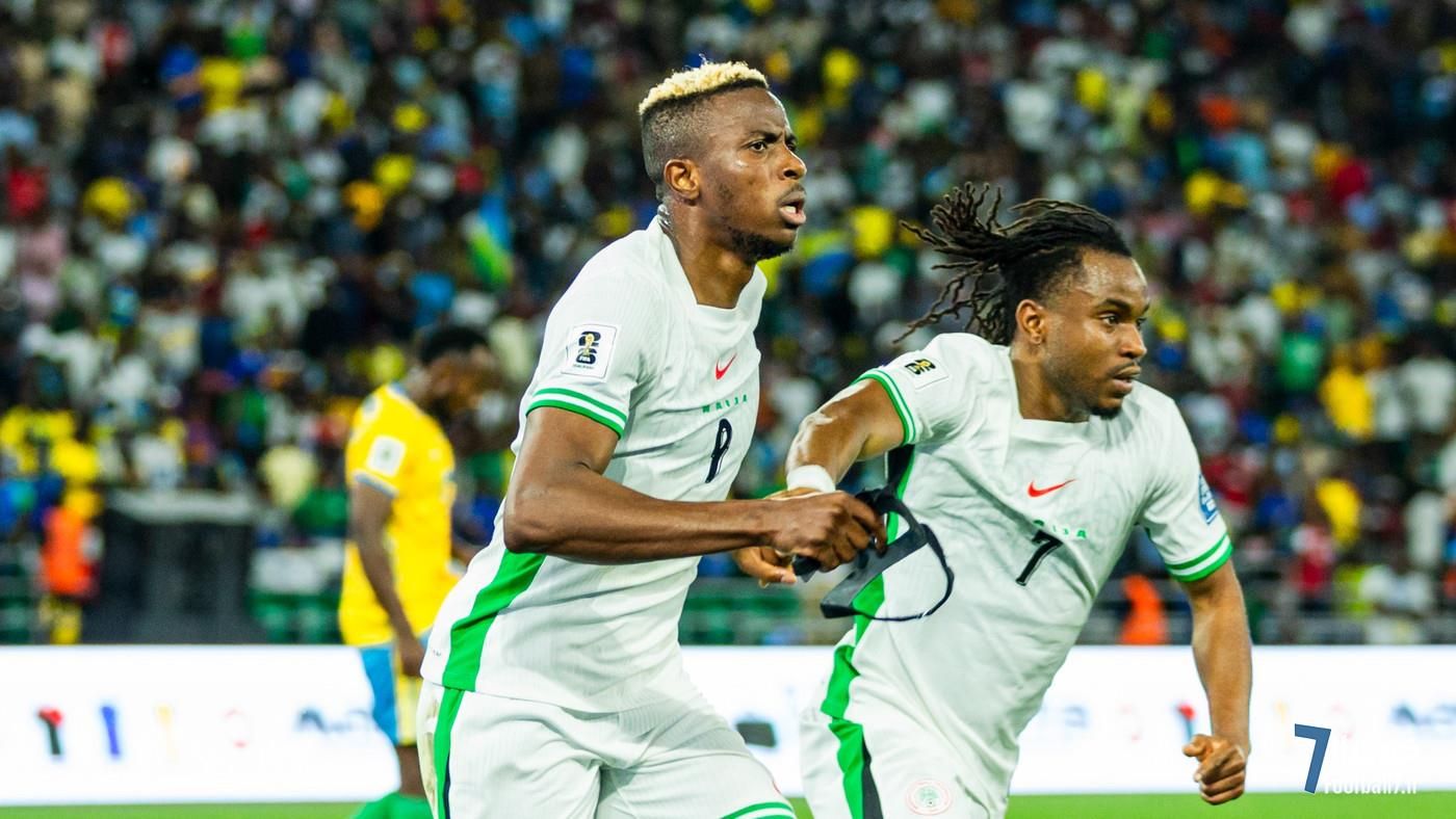 انتخابی جام جهانی ۲۰۲۶؛ نیجریه با اوسیمهن و لوکمن به مصاف آفریقای جنوبی می‌رود: اعلام لیست پرستاره سوپر ایگلز