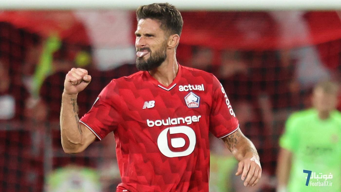 اولیویه ژیرو: پرونده تیم ملی فرانسه برایم بسته شد؛ درخشش مهاجم کهنه‌کار در لیل