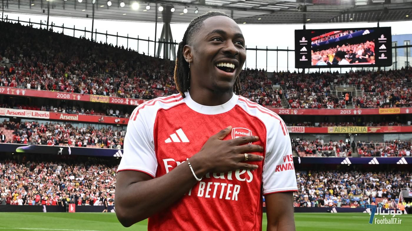 میکل آرتتا: اِبرچی اِزه هاله خاصی دارد؛ ستاره جدید آرسنال در آستانه اولین بازی بزرگ