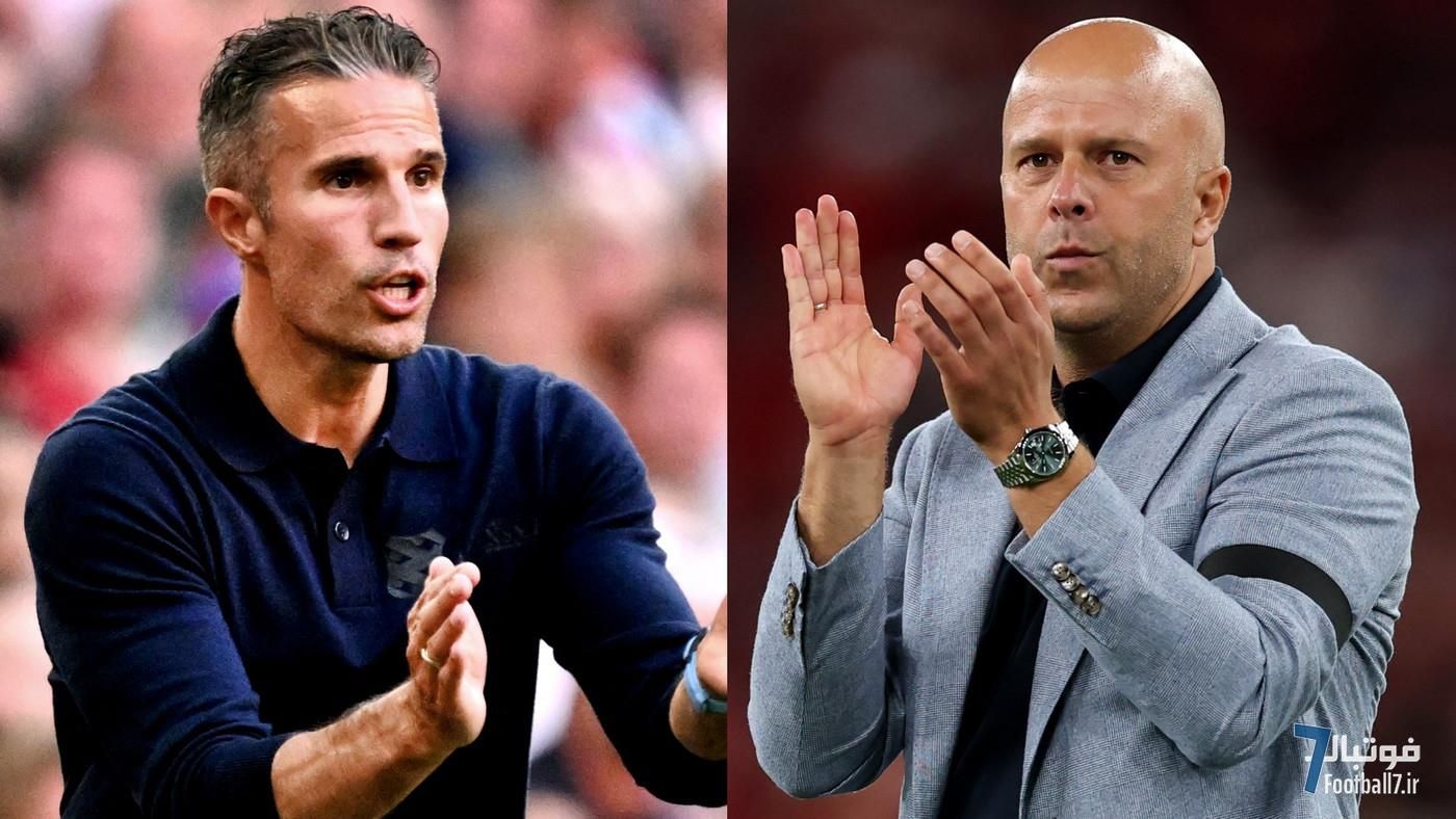 تمجید روبین فن پرسی از آرنه اسلوت: لیورپول «کامل‌ترین شکل فوتبال» را بازی می‌کند