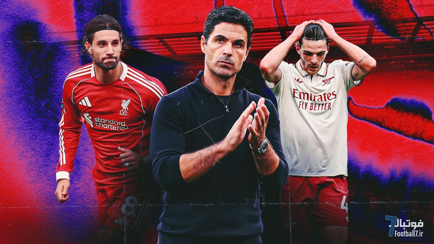 ترمز دستی آرتتا: آیا میکل آرتتا قهرمانی را از آرسنال می‌گیرد؟ شکست تلخ در آنفیلد با درخشش دومینیک سوبوسلای