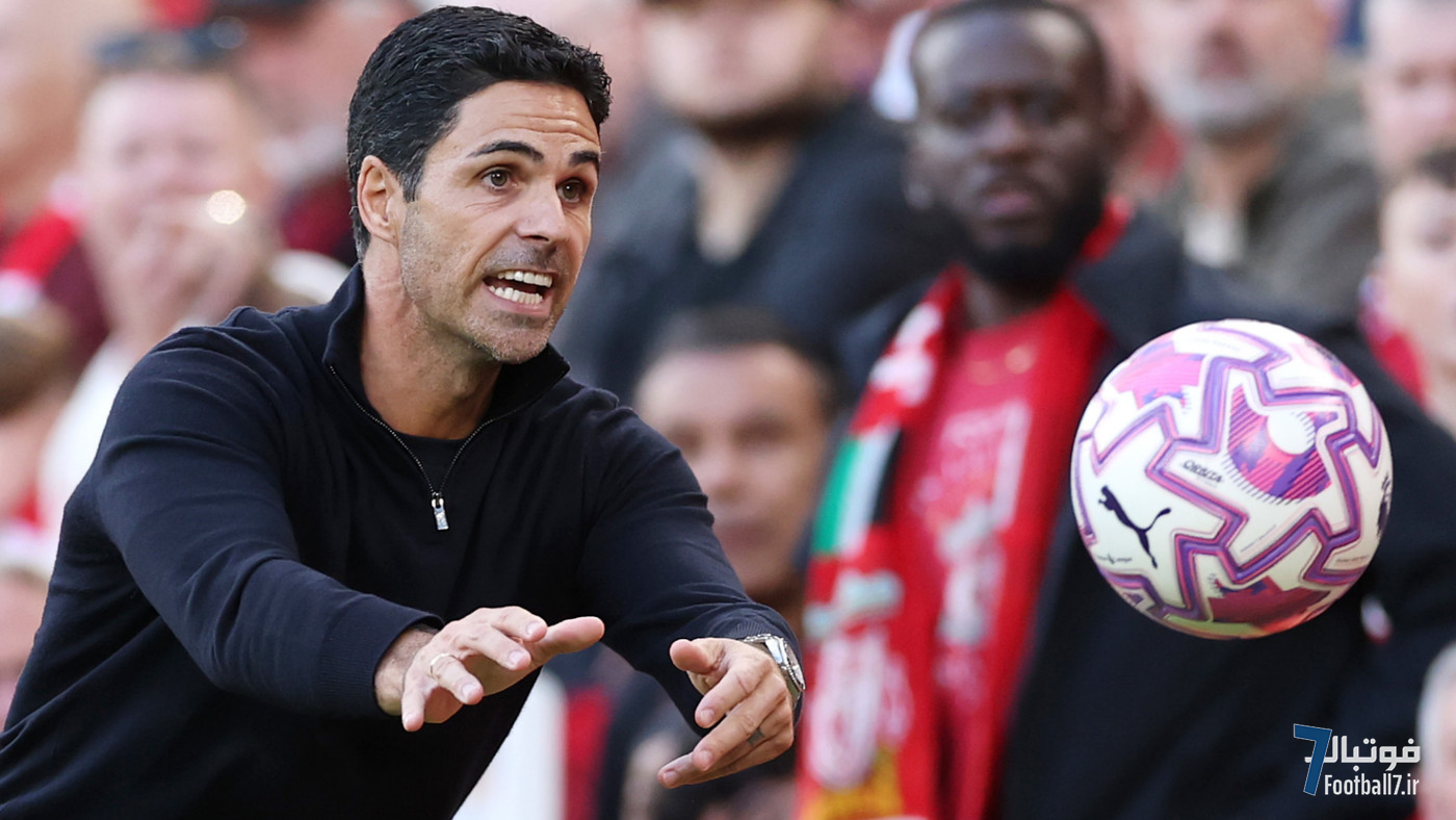 میکل آرتتا پس از باخت آرسنال مقابل لیورپول: به دنبال برد بودیم نه تدافع!