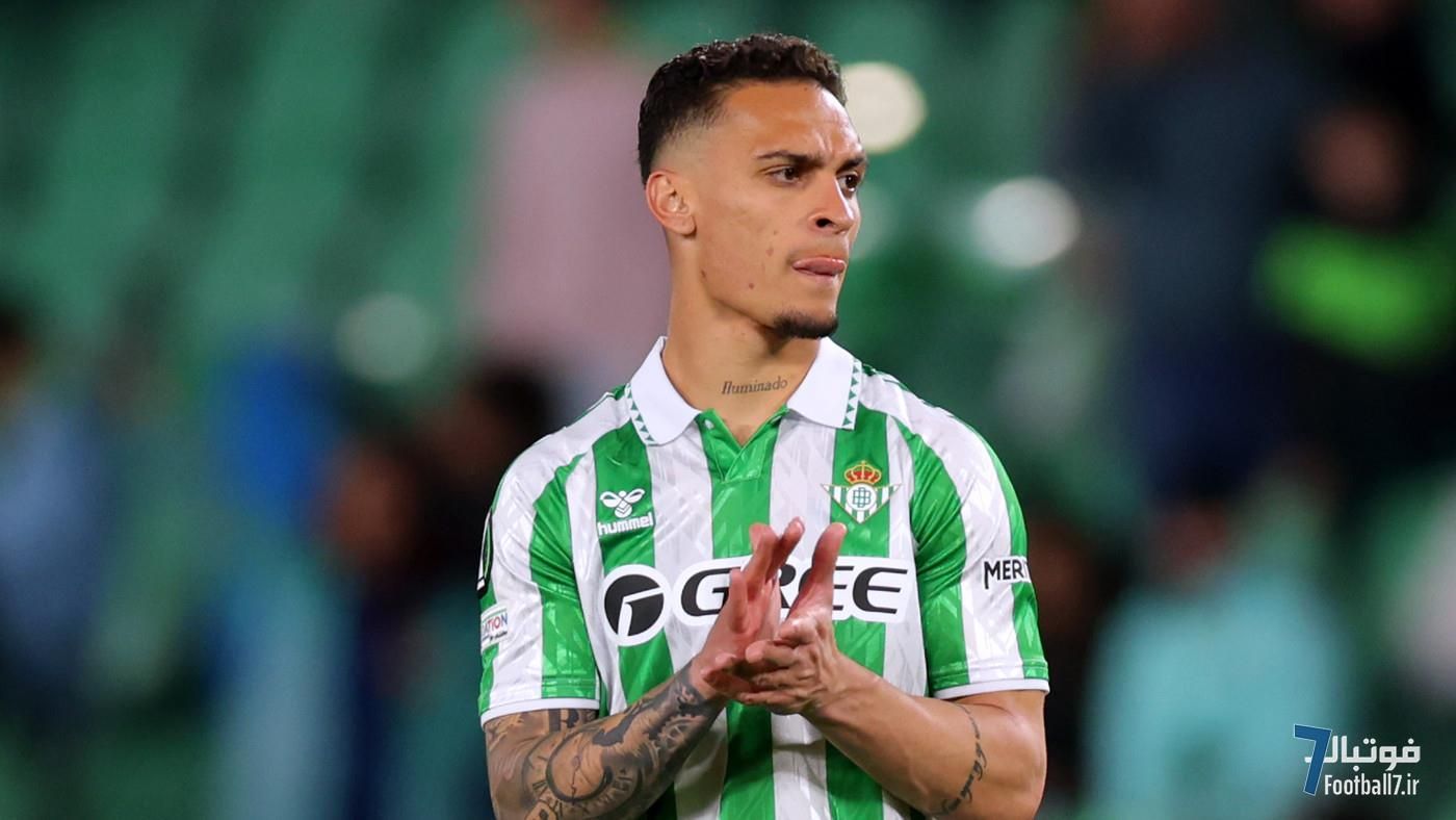 ۲۵ میلیون یورو برای جدایی دائمی آنتونی از منچستریونایتد؛ ستاره برزیلی در رئال بتیس ماندگار شد