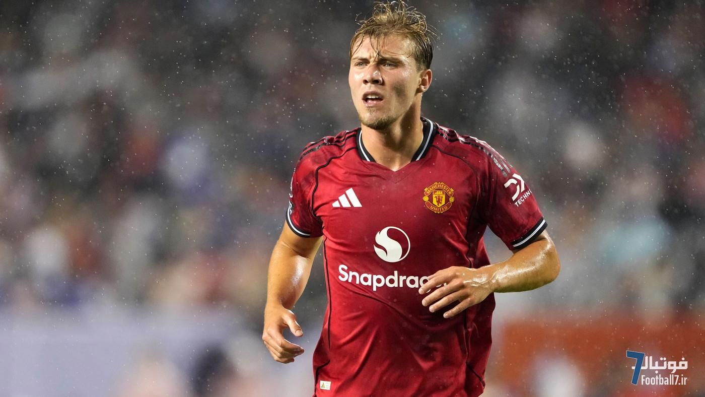 انتقال رسمی: راسموس هویلوند از منچستریونایتد جدا و راهی ناپولی شد!