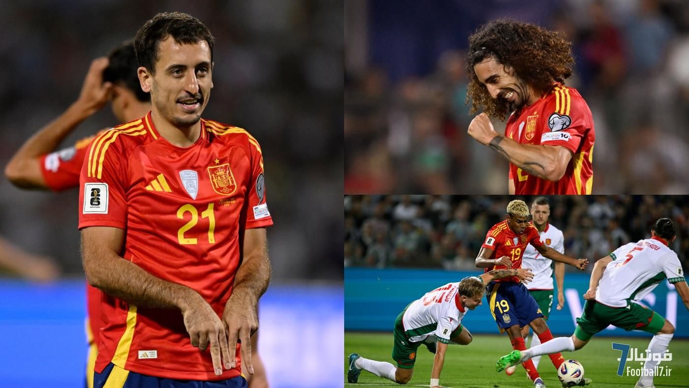 لامین یامال الهام‌بخش اسپانیا: پیروزی قاطع لاروخا مقابل بلغارستان در مقدماتی جام جهانی ۲۰۲۶