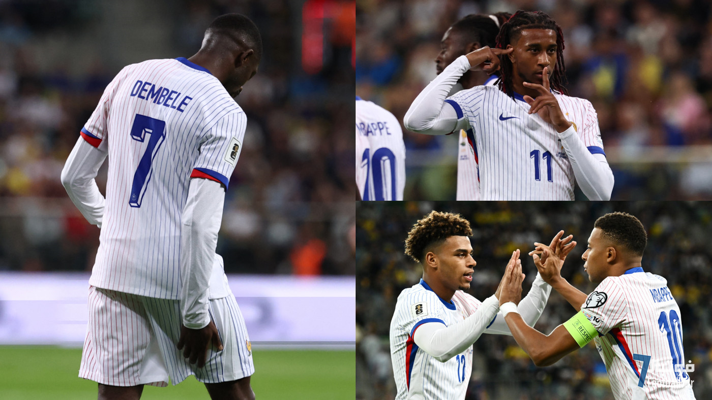 مصدومیت نگران‌کننده عثمان دمبله در شب پیروزی فرانسه مقابل اوکراین؛ دشان نگران شد!