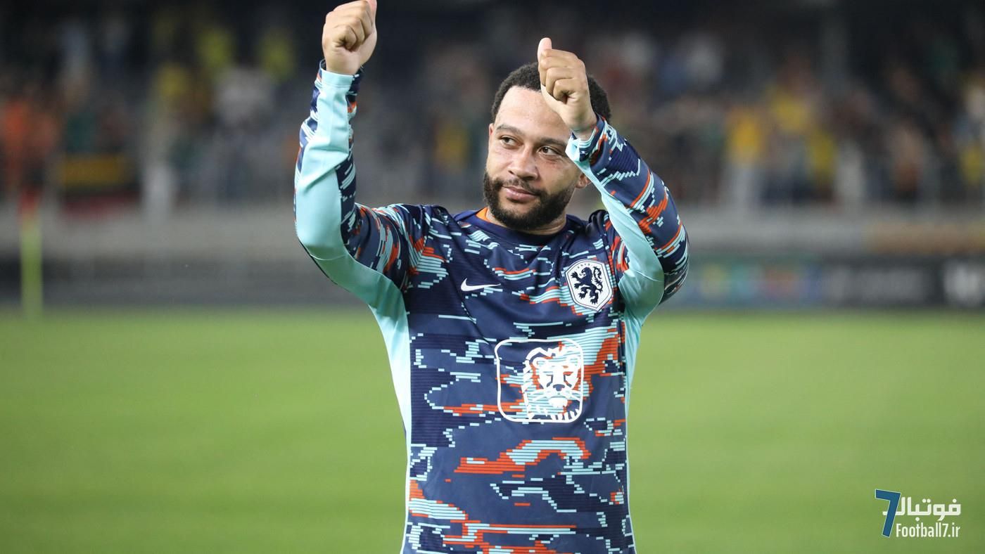 ممفیس دپای، برترین گلزن تاریخ هلند شد؛ عبور ستاره پیشین یونایتد از رکورد رابین فان پرسی