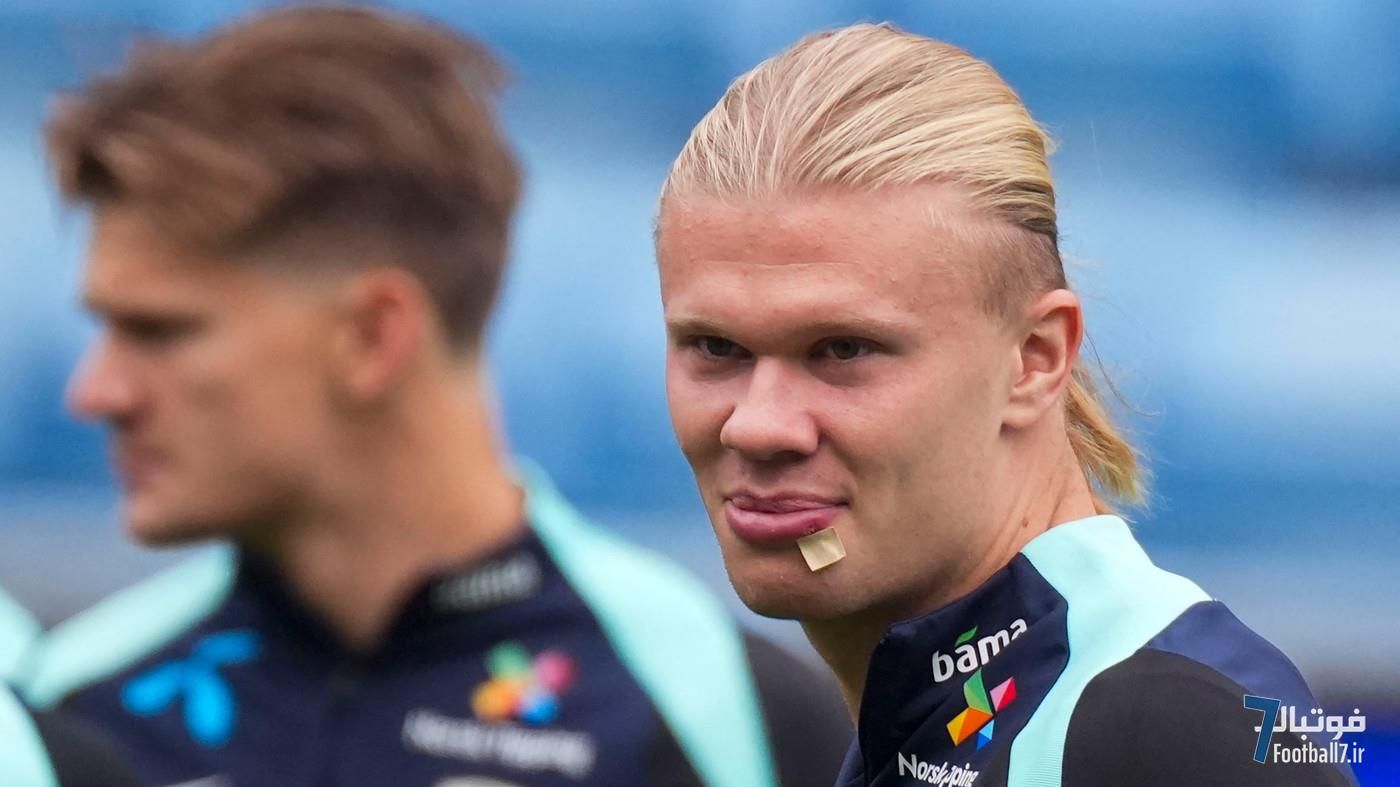 مصدومیت عجیب ارلینگ هالند با درب اتوبوس؛ مارتین اودگارد: هرگز چنین چیزی ندیده بودم!